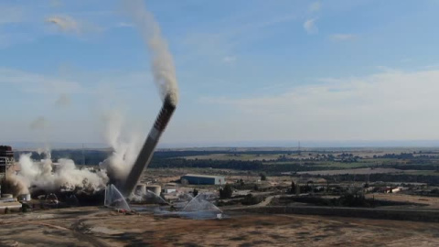 Desmantelada la central térmica de Andorra (Teruel) por el proceso de descarbonización energética