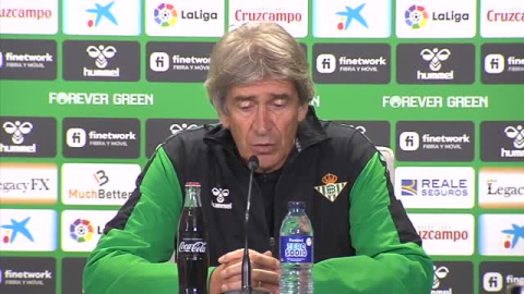 Pellegrini: "La salida de Antonio Cordón es mala para el Betis"  