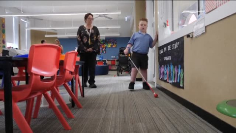 La localidad australiana de Temora se vuelve más accesible para sus vecinos invidentes