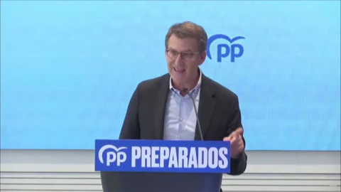 Feijóo: "El Gobierno se está forrando con el incremento de la luz y de la gasolina"