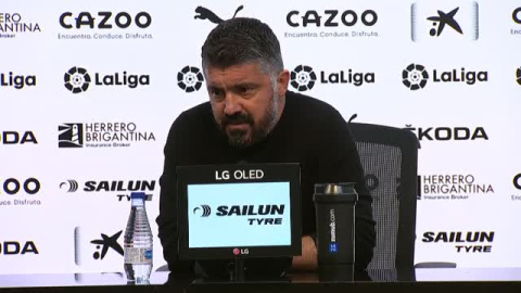 Gattuso: "Tengo que encontrar la solución y poner al equipo en la mejor situación"