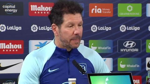 Simeone: "Todos los días afrontamos los partidos intentando verlos como si fuese una final"