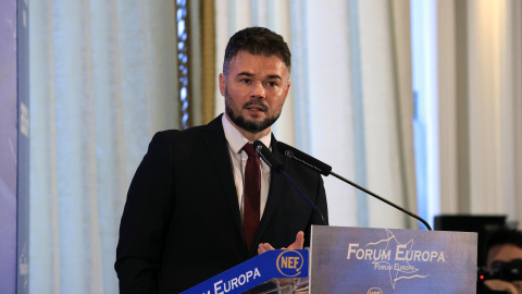 Gabriel Rufián reta al Gobierno a que sea el Congreso quien decida sobre el envío de tanques a Ucrania: "Es lo que tiene la democracia"