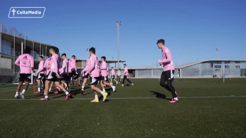 El Celta se prepara para recibir al Atleti  