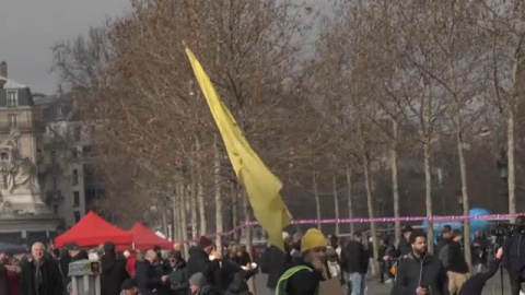 Los paros y protestas en París contra la reforma de la jubilación se multiplican 