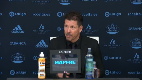 Simeone: "En la vida siempre hay problemas que resolver y se resuelven actuando"