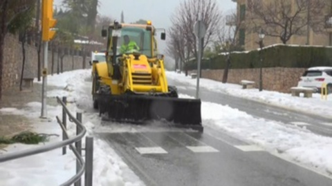 Juliette continua dejando en España nevadas, heladas y temperaturas frías