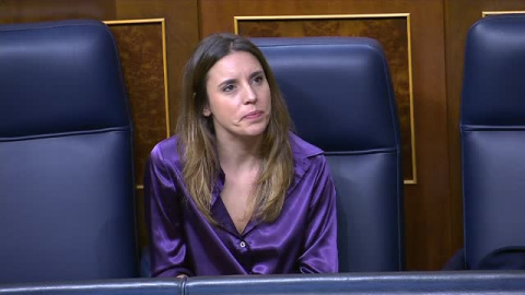 Irene Montero: "Las calles hoy se van a desbordar del feminismo en el que cabemos todas las mujeres"