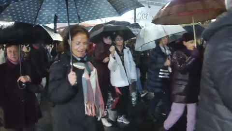 Las mujeres de Valladolid eligen a Teresa Rodríguez como símbolo de su lucha con motivo del 8M