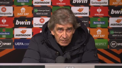 Pellegrini: "En el fútbol la eliminatoria no está perdida antes de jugar"