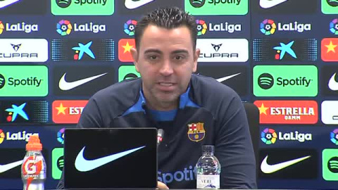 Xavi, sobre el 'caso Negreira': "Laporta nos dice que estemos tranquilos"