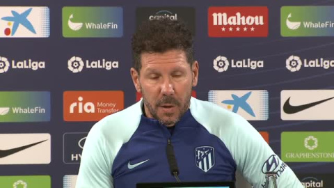 Simeone sobre De Paul: "Es un jugador importante cuando está muy bien"