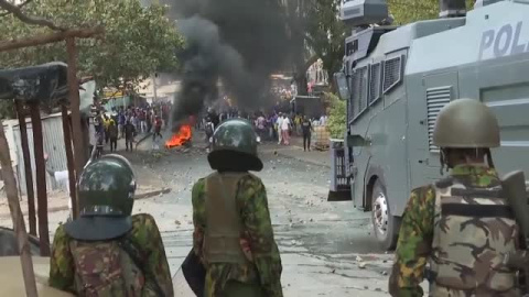 Enfrentamientos en Kenia entre los manifestantes y la policía