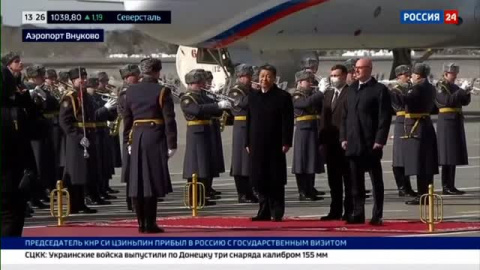 Xin Jinping ya está en Moscú para reunirse con Putin