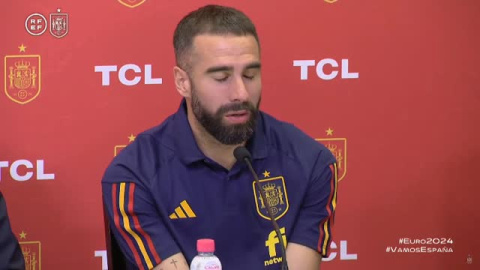 Dani Carvajal: "Tenemos que acatar la decisión y no dudar del sistema" 