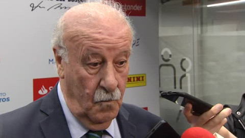 Del Bosque sobre De la Fuente: "Estamos en muy buenas manos y hay que dejarle trabajar"