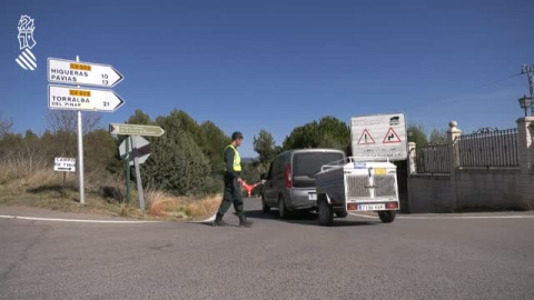 Primer día sin llamas en el incendio de Castellón, aunque el peligro no ha pasado