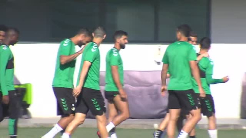 El Betis se prepara para visitar el Metropolitano  