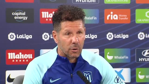 Simeone: "En Inglaterra se arbitra de forma más dinámica, aquí se pitan faltas que no son"