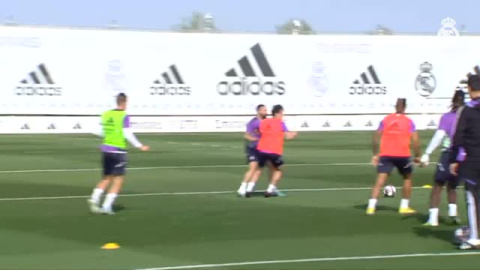 El Real Madrid ya prepara el partido contra el Chelsea