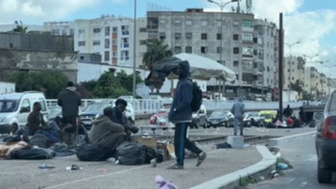 La vida en el asfalto de los migrantes de Casablanca