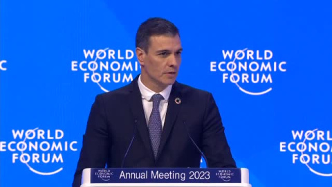 Sánchez advierte en Davos del peligro del ascenso de la ultraderecha para las democracias europeas