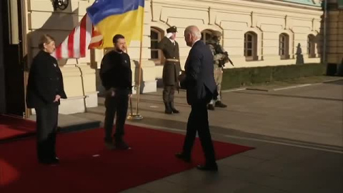 Visita sorpresa de Biden a Ucrania para reunirse con Zelenski