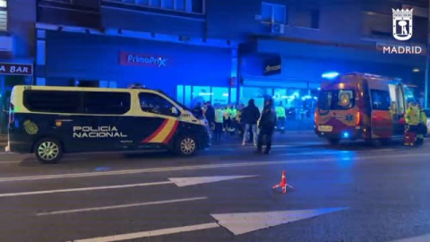 Muere un joven de 22 años apuñalado de madrugada en Madrid