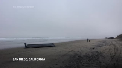 8 muertos tras el naufragio de dos barcos en San Diego