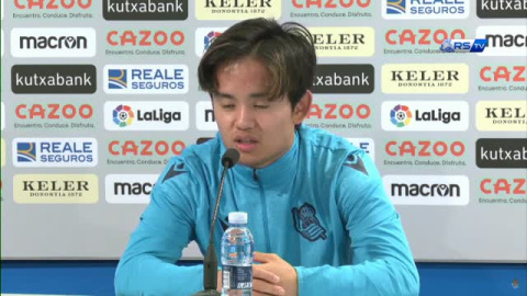 Kubo: "Quiero formar parte de la Real que remontó a la Roma"  