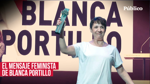 El discurso feminista de Blanca Portillo en vaqueros y camiseta