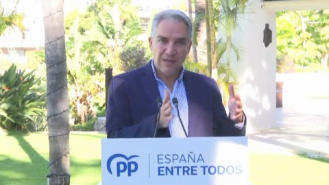 Elías Bendodo asegura 'Sumar' es "una resta para España"