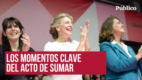 Yolanda Díaz y Sumar: esto es lo que ha pasado en el acto de presentación