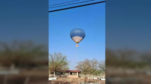 Detienen al piloto del globo que se incendió en México provocando dos muertos 