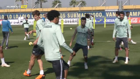 El Villarreal sigue preparando el partido del domingo contra el Sevilla