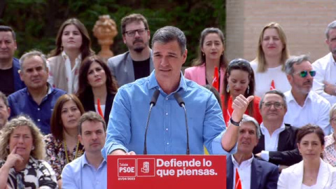 Sánchez, de campaña en Toledo: "nuestro mejor aval es nuestra gestión"