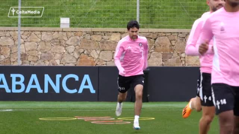 El Celta, preparado para visitar el Bernabéu 