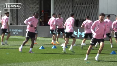 El Celta sigue preparando su visita a Villarreal