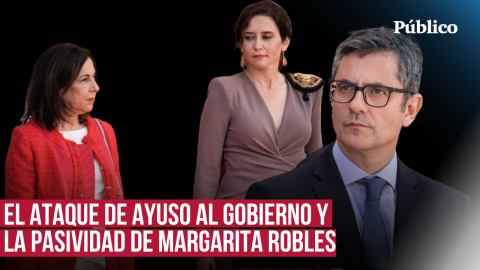 Ayuso ataca al Gobierno en la fiesta del 2 de Mayo frente a la pasividad de Margarita Robles