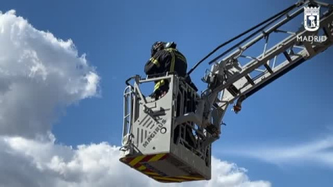 Trágico incendio en el centro de Madrid