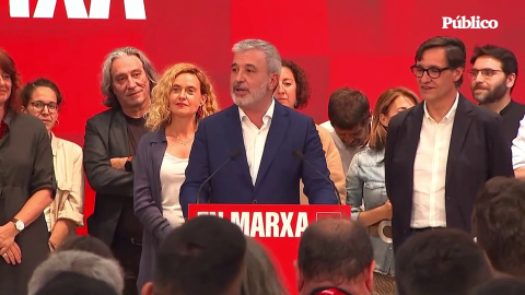 Jaume Collboni: "Quiero decir de una forma muy clara que el PSC no renuncia a nada"