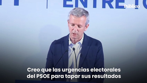 Alfonso Rueda no convoca elecciones autonómicas: "La estabilidad de Galicia valen mucho más que los intereses partidistas de Pedro Sánchez"