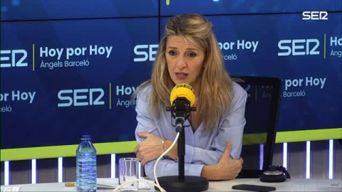 Yolanda Díaz pide a Ferrovial que mantenga "todos y cada uno de los puestos de trabajo en España"