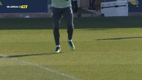 El Villarreal continúa preparando su visita a Almería  