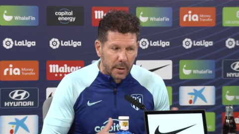 Simeone: "Hay distintas maneras de ganar y hay que respetarlas todas"    