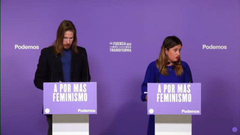 Podemos hace una "última llamada" al PSOE para acordar la reforma de la ley del 'Solo sí es sí'