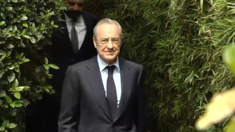 Florentino Pérez almuerza con el nuevo presidente del Chelsea antes del encuentro  