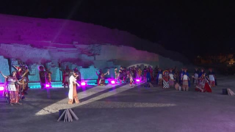 Lima acoge un ritual ancestral de la cultura inca con ofrendas al sol