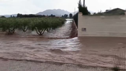 El temporal recorre el centro peninsular dejando también abundantes precipitaciones en el sureste