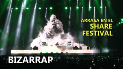 Bizarrap arrasa en el Share Festival